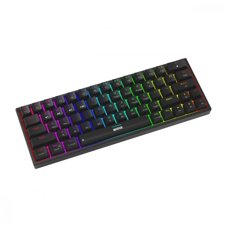 MARVO Klawiatura mechaniczna SHOGO 63W wireless czarna
