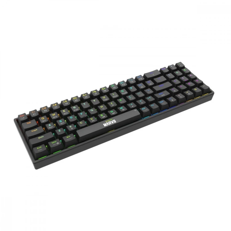 MARVO Klawiatura mechaniczna SHOGO 78W wireless czarna