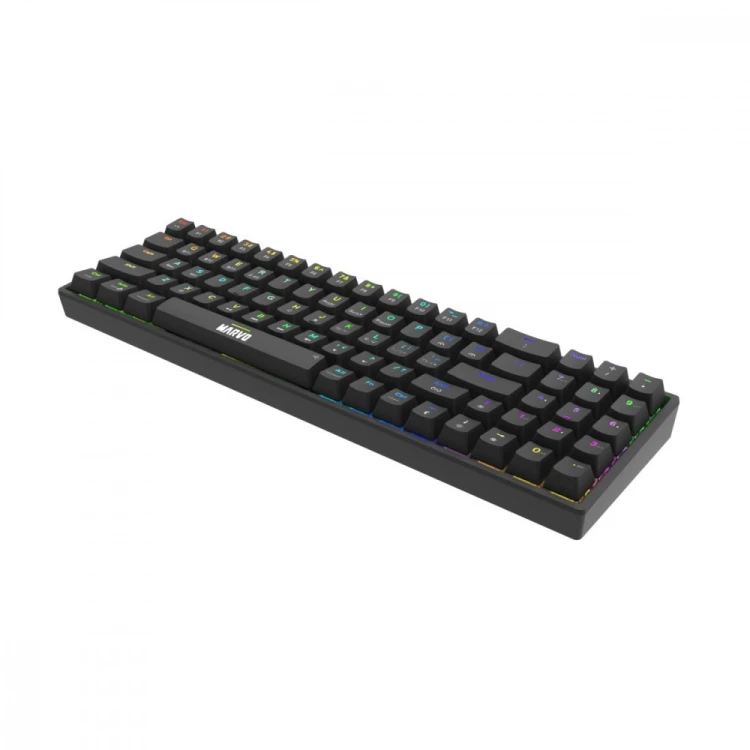 MARVO Klawiatura mechaniczna SHOGO 78W wireless czarna