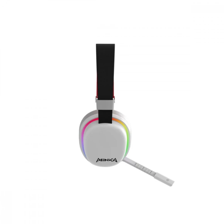 MONKA Słuchawki gamingowe ECHO bezprzewodowe BT 2.4G USB-C