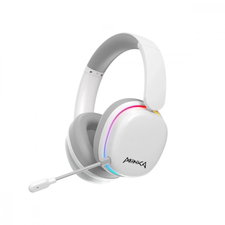 MONKA Słuchawki nauszne ECHO RS bezprzewodowe BT 2.4G USB-C