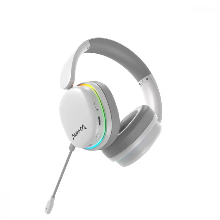 MONKA Słuchawki nauszne ECHO RS bezprzewodowe BT 2.4G USB-C