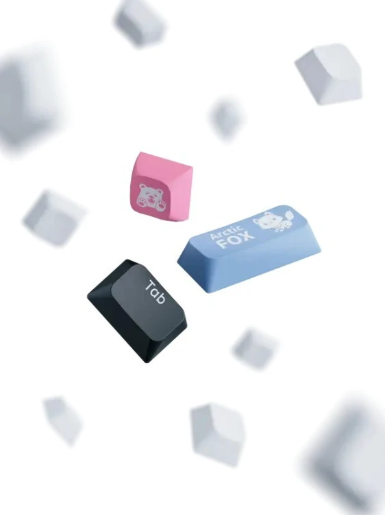 VGN Klawiatura mechaniczna VGN PRO-V3 arctic fox bluetooth 2.4G USB