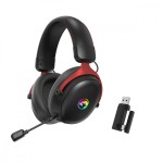 MARVO Słuchawki nauszne TACTIC X PRO wireless czarne