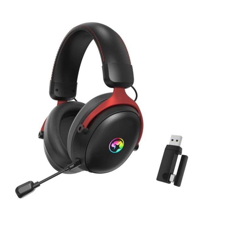 MARVO Słuchawki nauszne TACTIC X PRO wireless czarne
