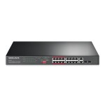 TP-LINK Przełącznik MS118CP 16-Port 10/100M + 2-Port G Rack Sw16PoE