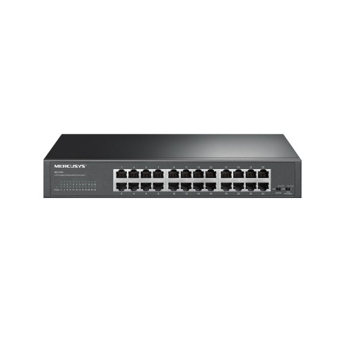 TP-LINK Przełącznik niezarządzalny Mercusys MS124GS 24 Gig Desktop/Rackmount Switch