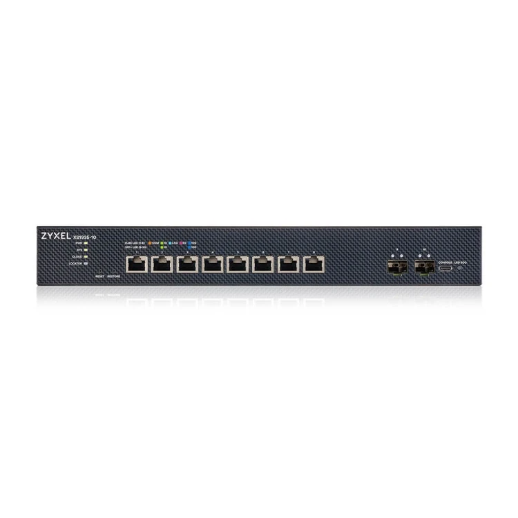 Zyxel Przełącznik Multi-Gigabit Smart Managed XS1935-10-ZZ0101F 8 portów z 2 SFP+ Uplink
