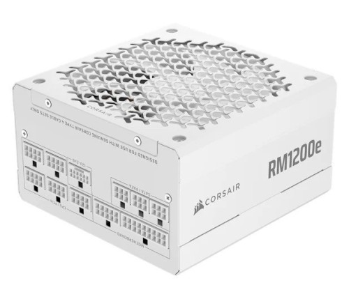 Corsair Zasilacz RM1200e PCIe5.1 80+GOLD ATX3.1 biały