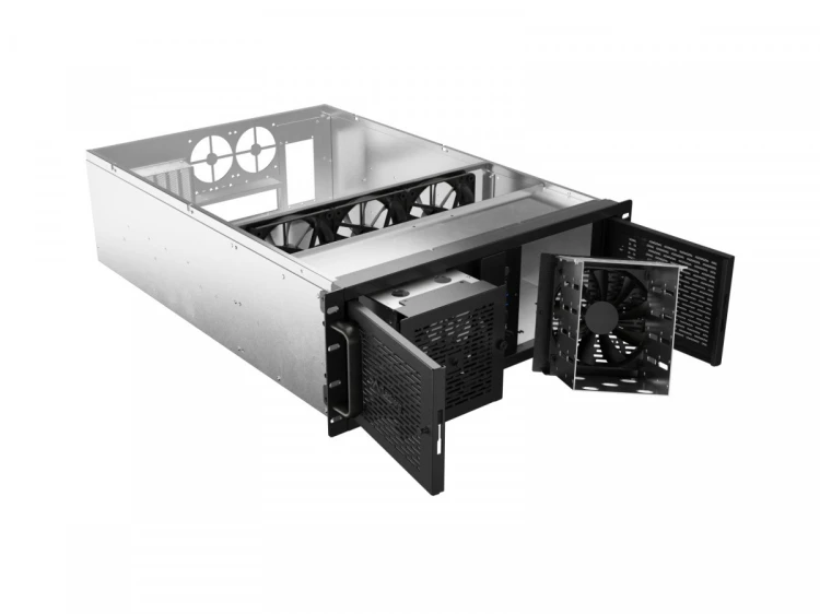 Lanberg Obudowa serwerowa E-ATX 650/12 19 cali/4U