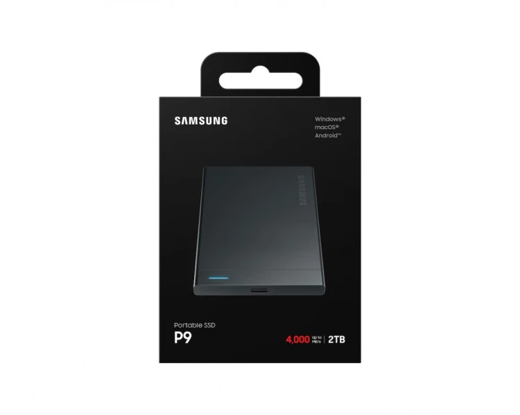 Samsung Dysk SSD Portable P9 2TB USB4.0 GEN 3x2 MU-PJ2T0G/WW