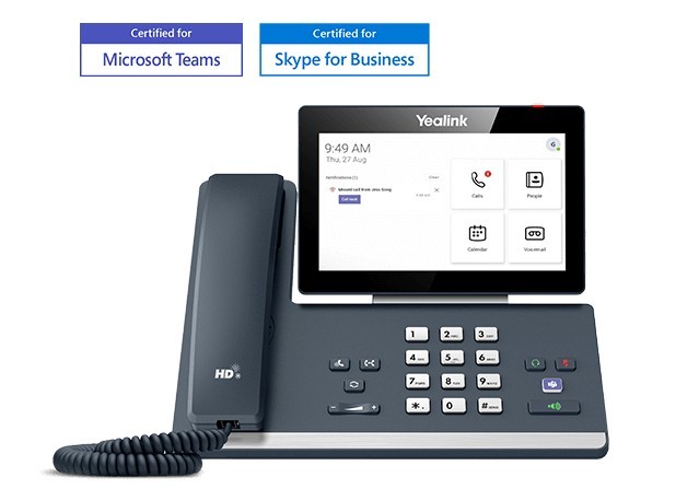 Yealink Telefon IP MP58-WH E2 Teams