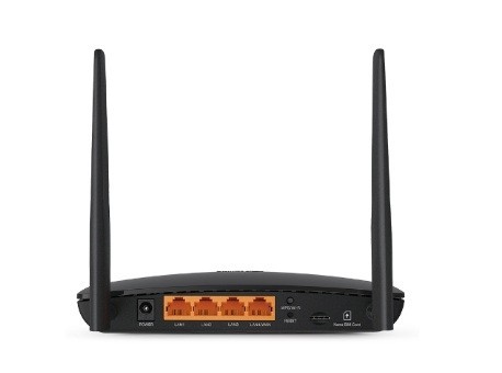 TP-LINK Router  	Archer MR402   AC1200 Wireless Dual Band 4G LTE                 Build-In 150Mbps 4G LTE Modem
