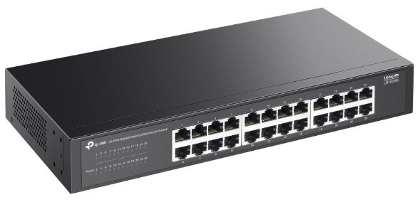 TP-LINK Przełącznik LiteWave 24-Port Gigabit Switch  	LS1024G 24× Gigabit RJ45 Ports