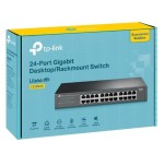 TP-LINK Przełącznik LiteWave 24-Port Gigabit Switch  	LS1024G 24× Gigabit RJ45 Ports