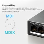 TP-LINK Przełącznik Mercusys 6-Port 10/100 Mbps Desktop Switch with  4-Port PoE+    PORT: 4× 10/100 Mbps PoE+ Ports, 2× 10/100 Mbps Non-PoE Ports MS10