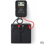 Qoltec Balanser napięcia 24V do akumulatorów 2x12V | 5A | AGM GEL LiFePO4