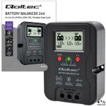 Qoltec Balanser napięcia 24V do akumulatorów 2x12V | 5A | AGM GEL LiFePO4