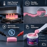Qoltec Pasta termoprzewodząca | 4W/m-K | 100g | różowa