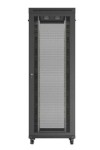 Lanberg Szafa instalacyjna rack stojąca 19 cali 47U 800x1200 czarna drzwi    perforowane LCD (flat pack) V2