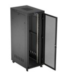 Lanberg Szafa instalacyjna rack stojąca 19 cali 47U 800x1200 czarna drzwi    perforowane LCD (flat pack) V2