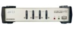 ATEN Przełącznik 4-portowy PS/2-USB VGA/Aud KVMP  W/OSD