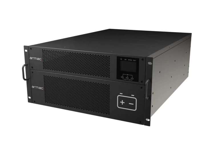 Armac Zasilacz awaryjny UPS On-Line 10 000VA RACK 10X IEC, USB-B, LCD, metalowa obudowa DUST-FREE