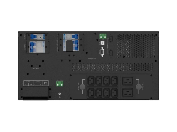 Armac Zasilacz awaryjny UPS On-Line 10 000VA RACK 10X IEC, USB-B, LCD, metalowa obudowa DUST-FREE