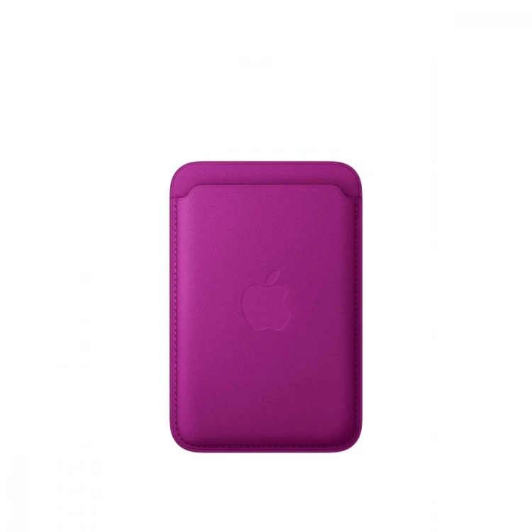 Apple Portfel z tkaniny FineWoven z MagSafe do iPhonea - magenta
