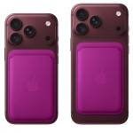 Apple Portfel z tkaniny FineWoven z MagSafe do iPhonea - magenta