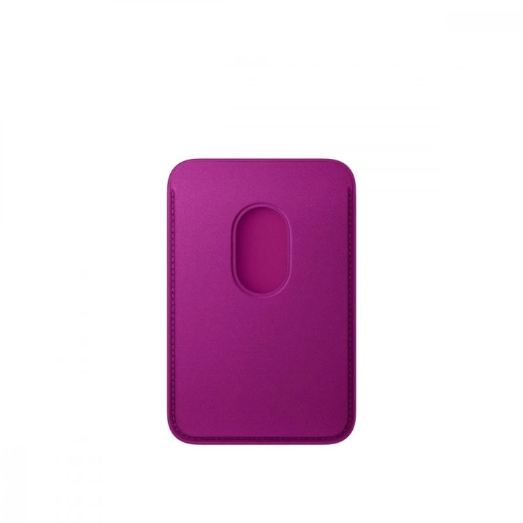 Apple Portfel z tkaniny FineWoven z MagSafe do iPhonea - magenta