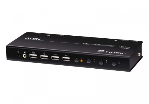 ATEN Przełącznik !4-Port USB 4K HDMI KVMP Switch