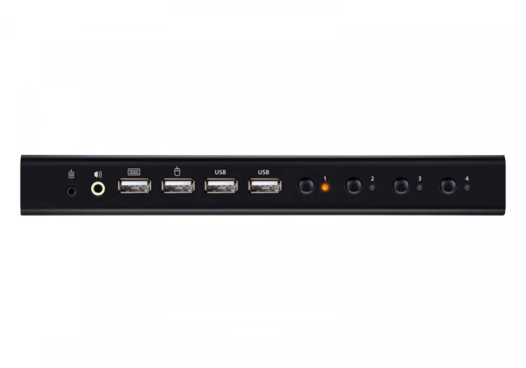 ATEN Przełącznik !4-Port USB 4K HDMI KVMP Switch