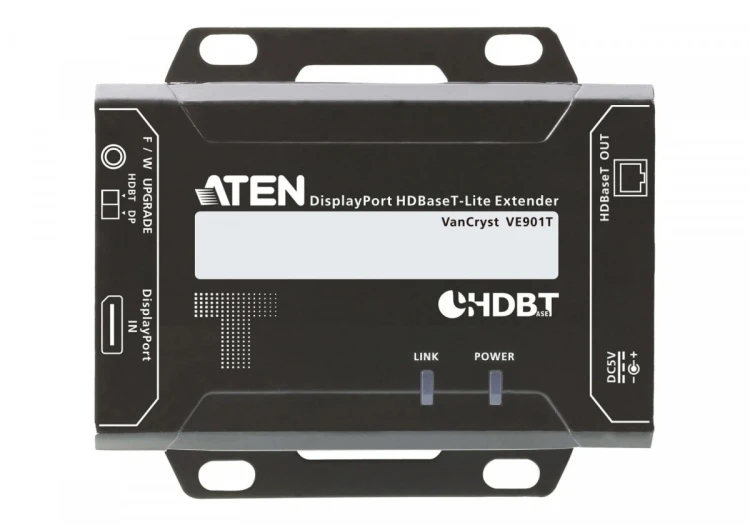 ATEN Ekstender DisplayPort HDBaseT-Lite 4k@40m VE901