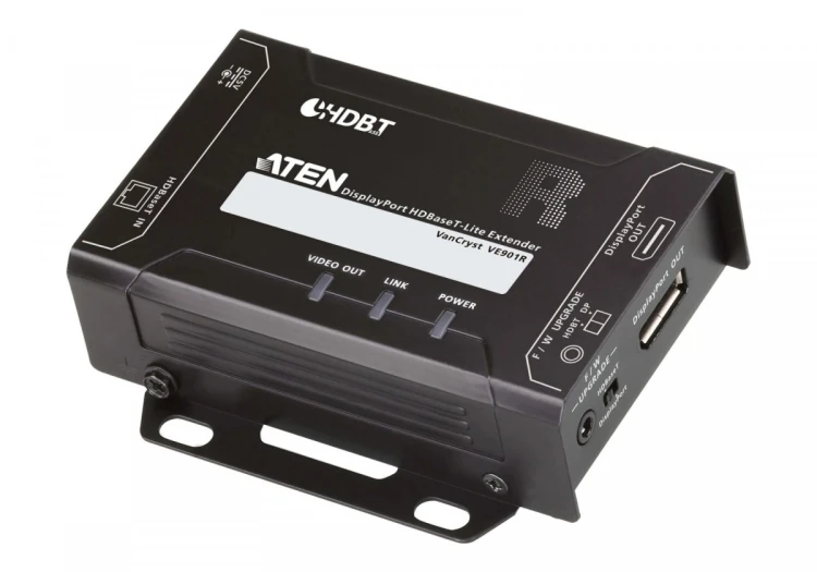 ATEN Ekstender DisplayPort HDBaseT-Lite 4k@40m VE901