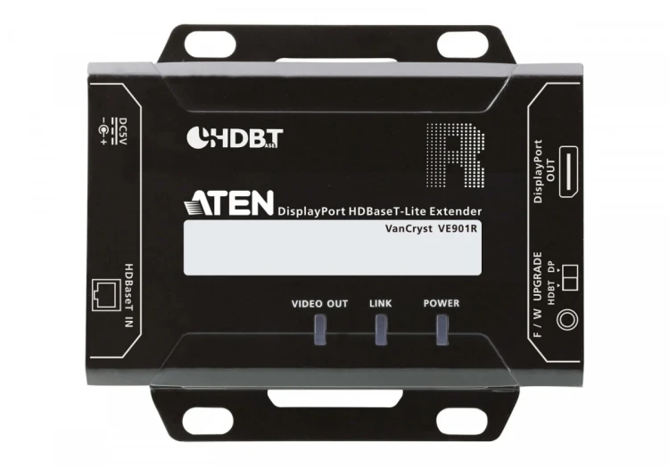 ATEN Ekstender DisplayPort HDBaseT-Lite 4k@40m VE901