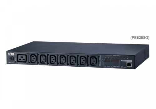 ATEN Listwa eco PDU 16A 1U 8-wyjściowe przełączalne z pomiarem