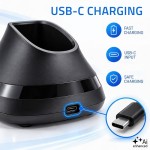 Qoltec Bezprzewodowy czytnik kodów kreskowych 1D 2D + stacja ładowania |QR | EAN | USB