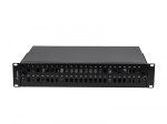 Lanberg Przełącznica światłowodowa 48XSC Simplex / 48XLC Duplex Rack 19 cali 2U czarna + akcesoria