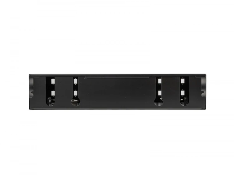 Lanberg Przełącznica światłowodowa 48XSC Simplex / 48XLC Duplex Rack 19 cali 2U czarna + akcesoria