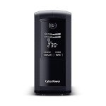 CyberPower Zasilacz awaryjny UPS VP1000ELCD 1000VA/550W AVR, USB, LCD, 4xSchuko