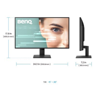 Benq Monitor 27 cali GW2791P  IPS 5ms/120Hz/1080P/HDMI