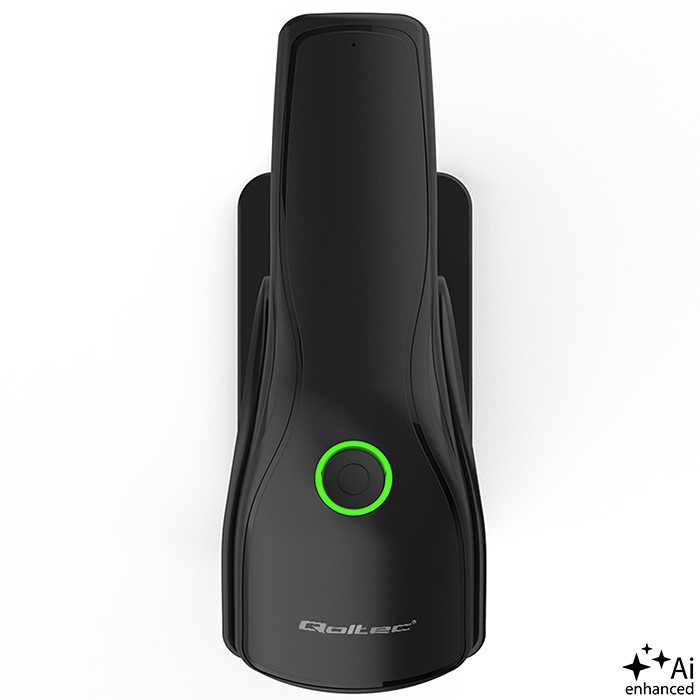 Qoltec Czytnik kodów kreskowych 1D 2D + stojak na skaner | QR | EAN |  USB