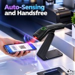 Qoltec Czytnik kodów kreskowych 1D 2D + stojak na skaner | QR | EAN |  USB