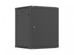 Lanberg Szafa instalacyjna rack wisząca 19 cali 15U 600x600 czarna drzwi metalowe (flat pack)