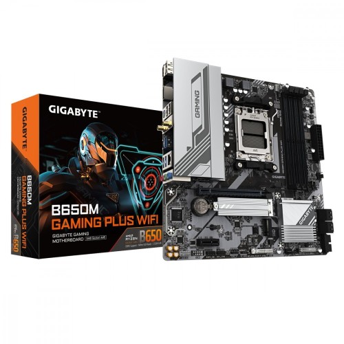 Gigabyte Płyta główna B650M GAMING PLUS WIFI AM5 4DDR5 mATX