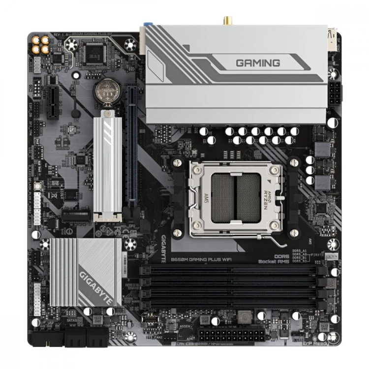 Gigabyte Płyta główna B650M GAMING PLUS WIFI AM5 4DDR5 mATX