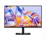 Samsung Monitor 32 cali Viewfinity S80UH IPS 3840x2160 UHD 16:9 1xHDMI 1xDP 1xUSB-C 90W 3xUSB-A Easy Connection KVM PIP/PBP 5ms 60Hz HAS+PIV płaski 3Y