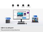 Samsung Monitor 32 cali Viewfinity S80UH IPS 3840x2160 UHD 16:9 1xHDMI 1xDP 1xUSB-C 90W 3xUSB-A Easy Connection KVM PIP/PBP 5ms 60Hz HAS+PIV płaski 3Y