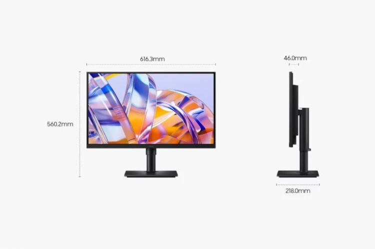 Samsung Monitor 32 cali Viewfinity S80UH IPS 3840x2160 UHD 16:9 1xHDMI 1xDP 1xUSB-C 90W 3xUSB-A Easy Connection KVM PIP/PBP 5ms 60Hz HAS+PIV płaski 3Y
